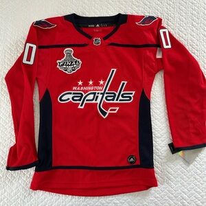 NWT Holtby Stanley Cup Jersey. Adidas size small